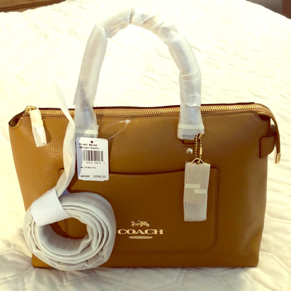 NWT Coach Emma Satchel